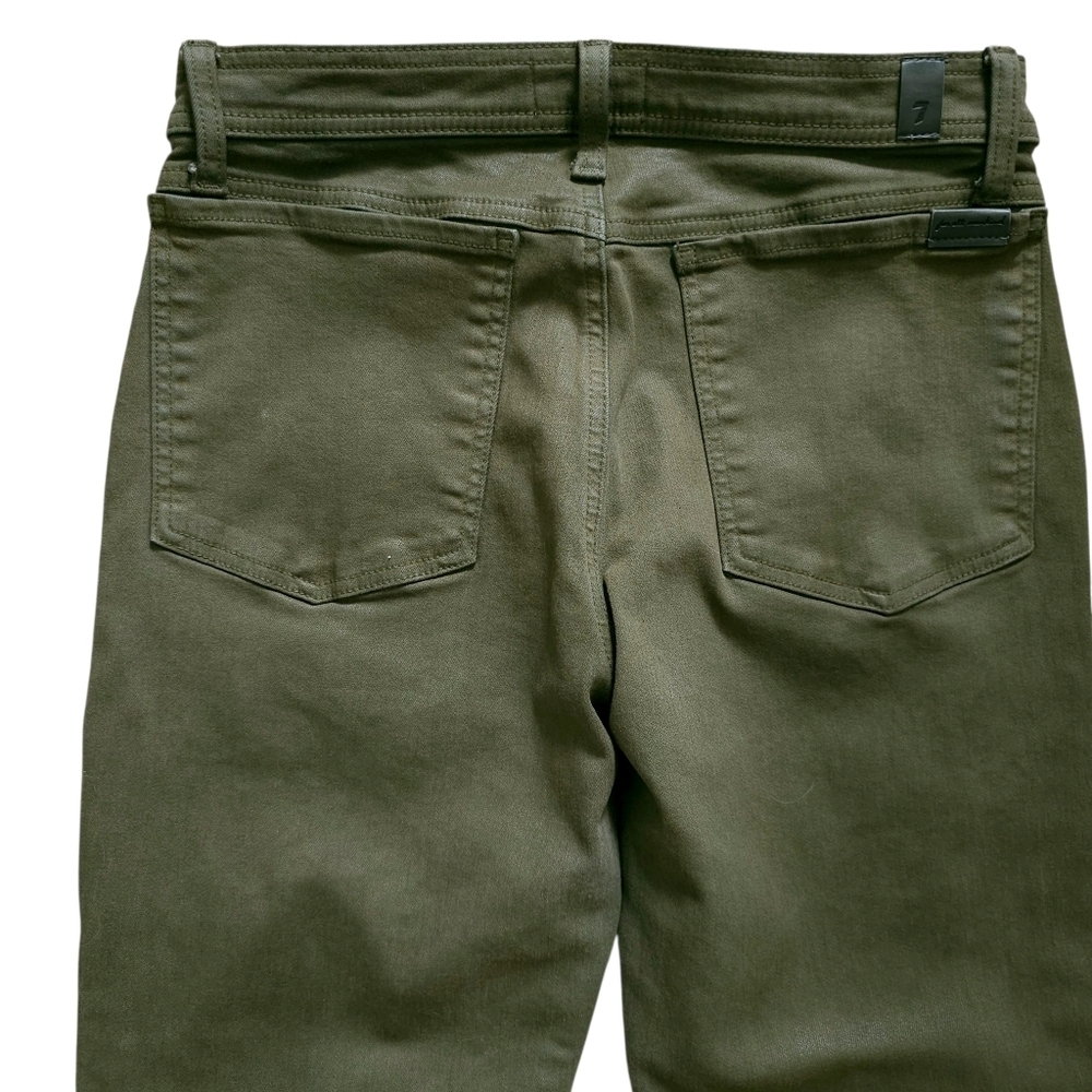 7 For All Mankind Darted Cotton-Blend Boyfriend Joggers - Picture 7 of 12